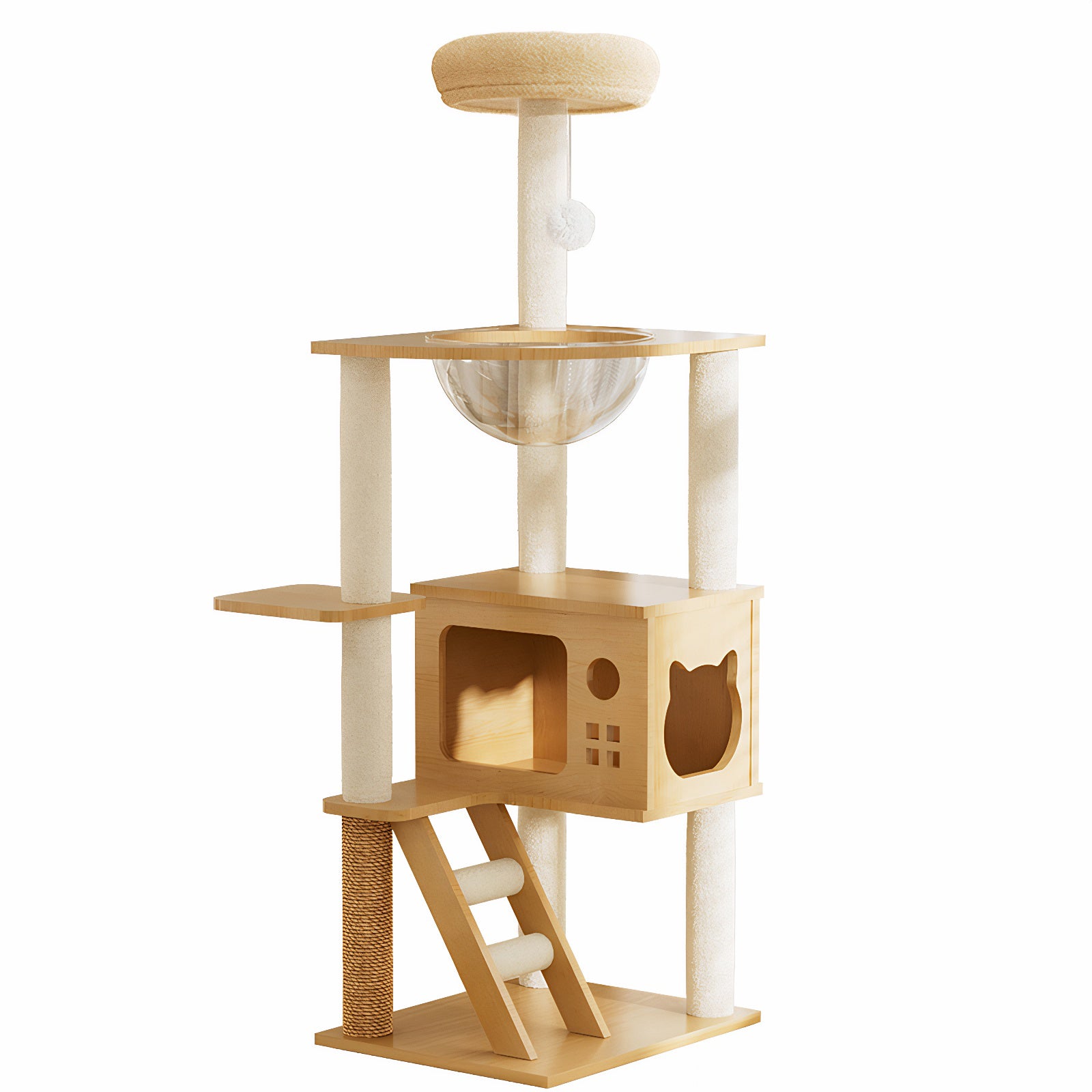 Tour Cat moderne de 48.8"