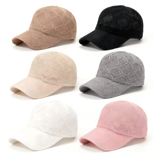 Drop Shipping Hollow Out Block Casquette de baseball Cool Chapeau de blocage du soleil