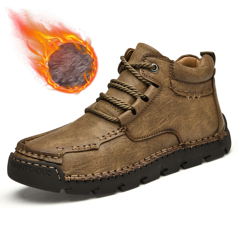 Chaussure de coton casual rétro homme