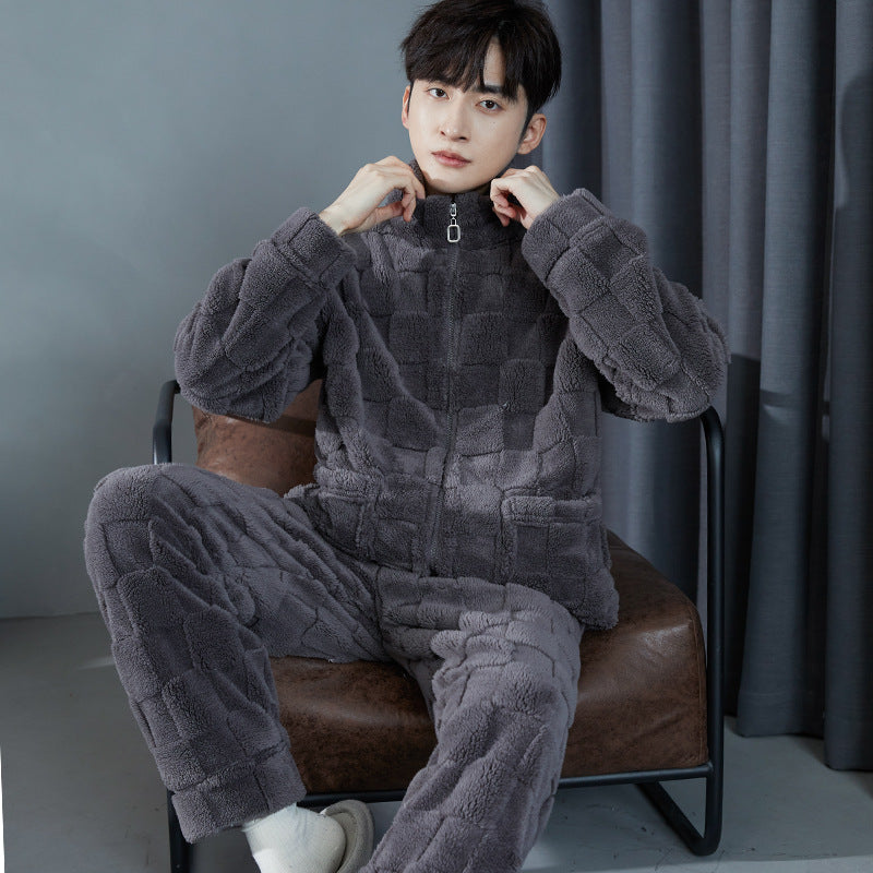 En automne et en hiver Épaisseurs en polaires Thermal Fleece Zipper Cardigan