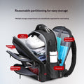 Sac d'ordinateur portable d'affaires de grande capacité avec réduction de charge Straps à coussin d'air