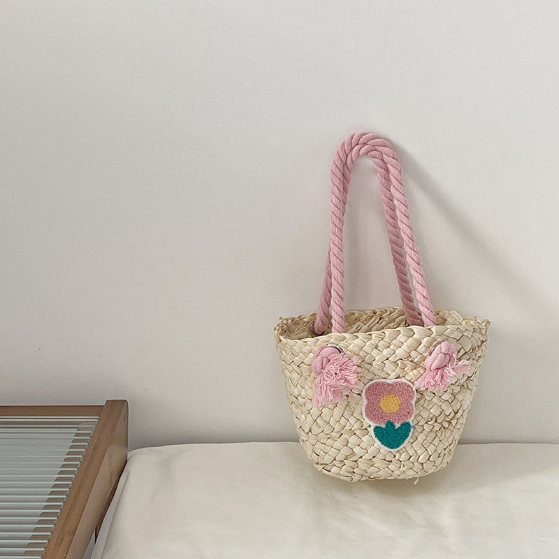 Sac de messager tricoté pour enfants