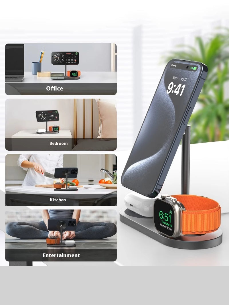 Chargeur magnétique sans fil à recharge rapide