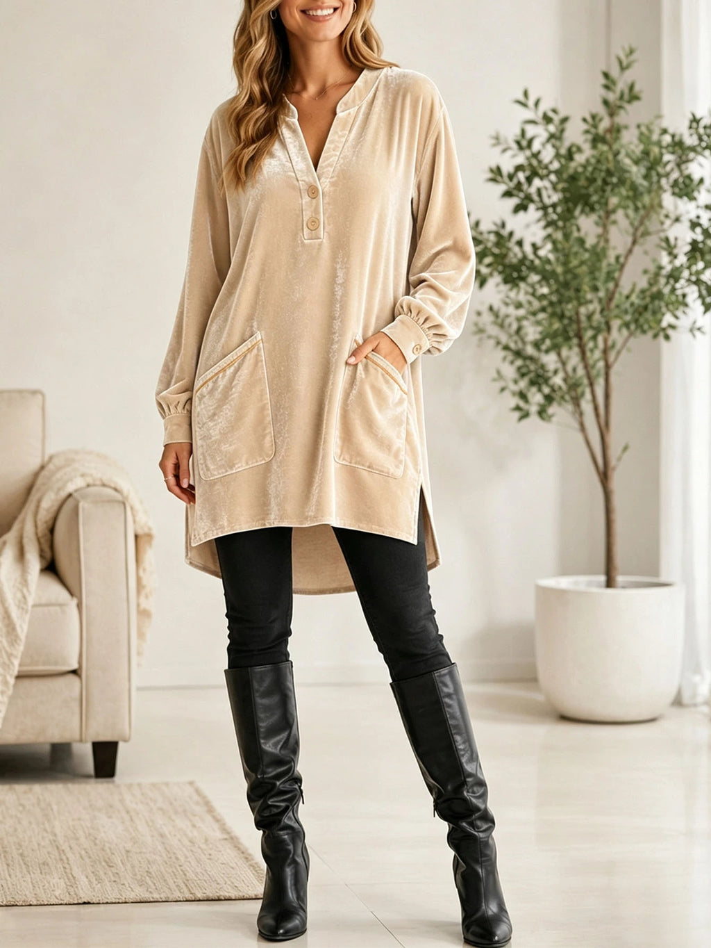 Blouse de polyester