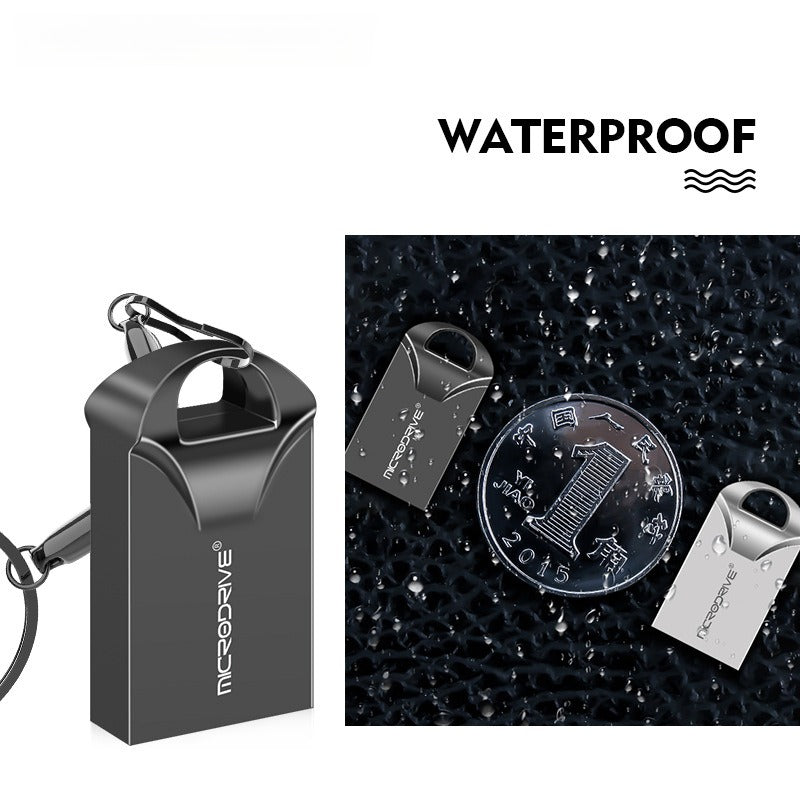 Mini clé USB en métal à grande capacité