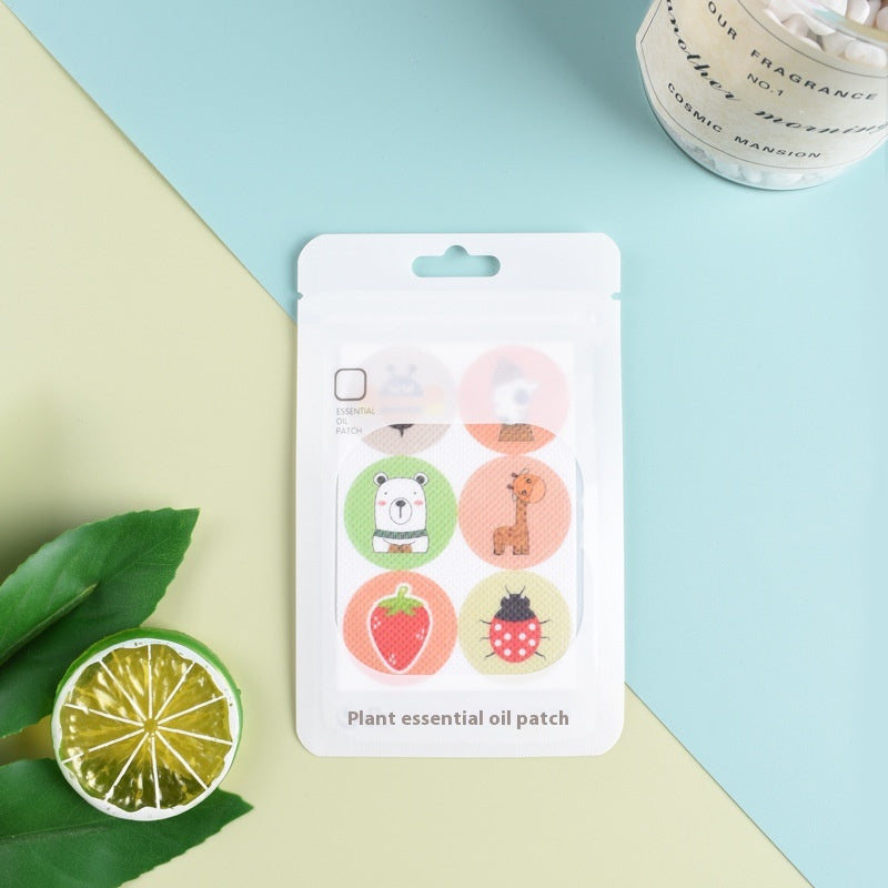 Stickers Huile Essentielle de Plante Pour Enfants Extérieurs