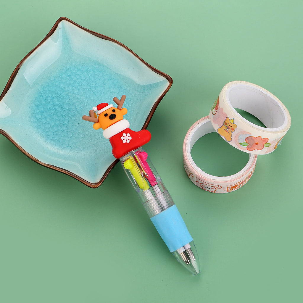 Stylo à bille de couleur Mini de Noël