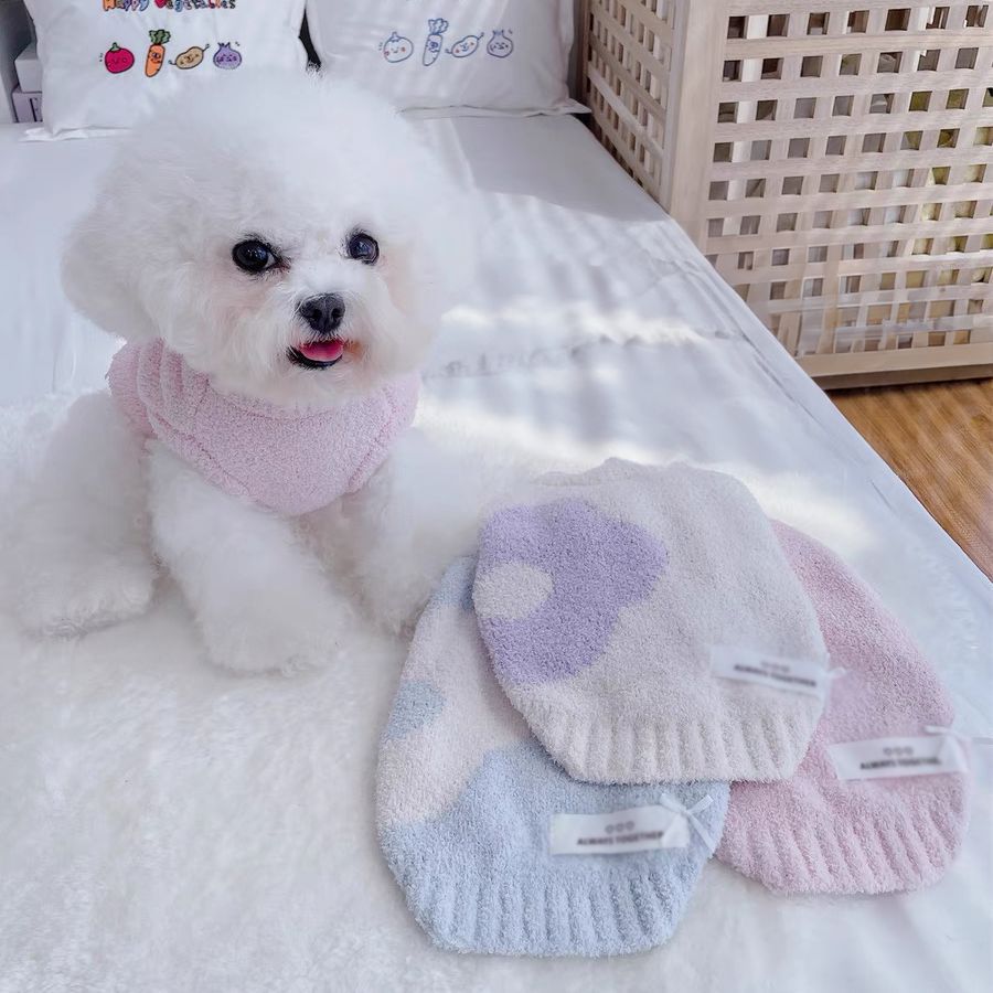 Vêtements pour animaux de compagnie Internet-famous style demi-velvet