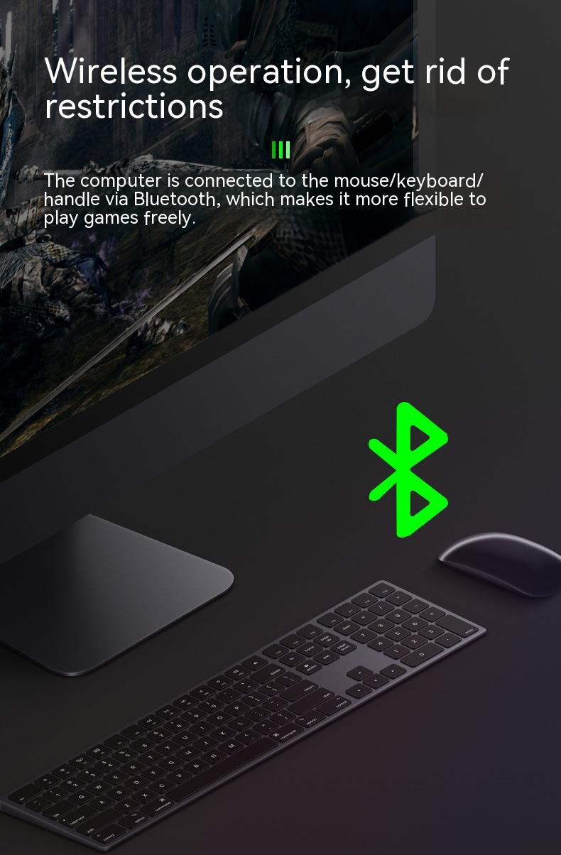 Carte réseau deux en un Mini Adaptateur Bluetooth Double bande AP
