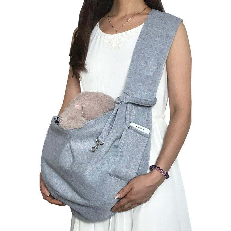 Polyester Pet Crossbody Sac avec poches