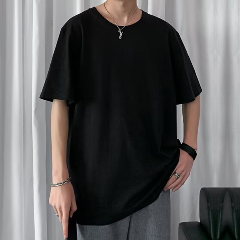 T-shirt à manches courtes de couleur candy pour homme