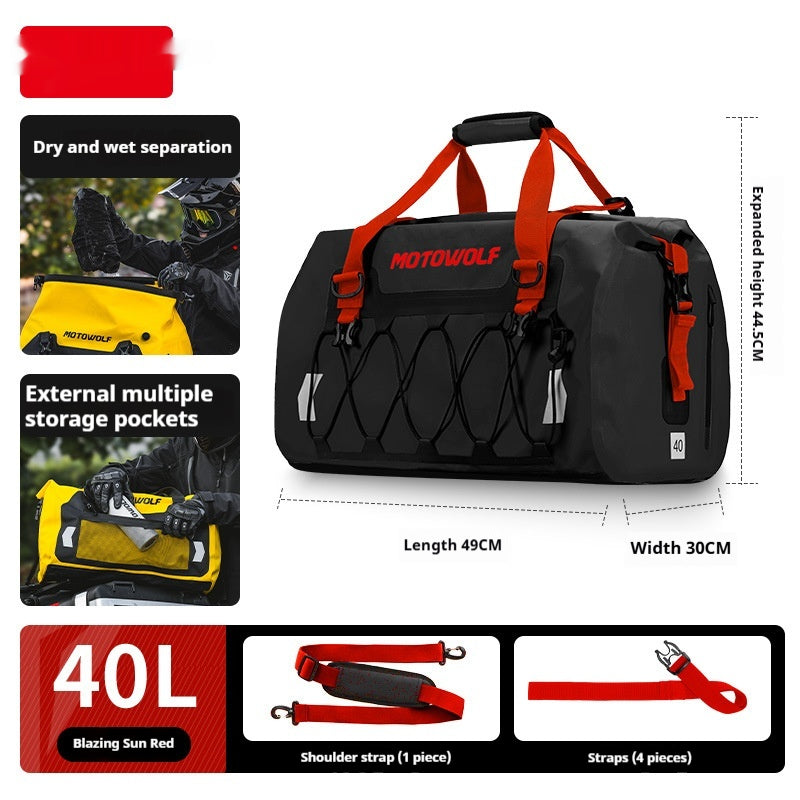 Sac à dos de randonnée longue distance en moto de grande capacité