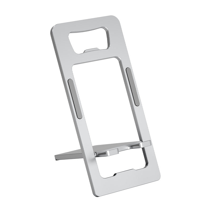Type de carte porte-téléphone mobile-alliage argent-aluminium-1 pièce