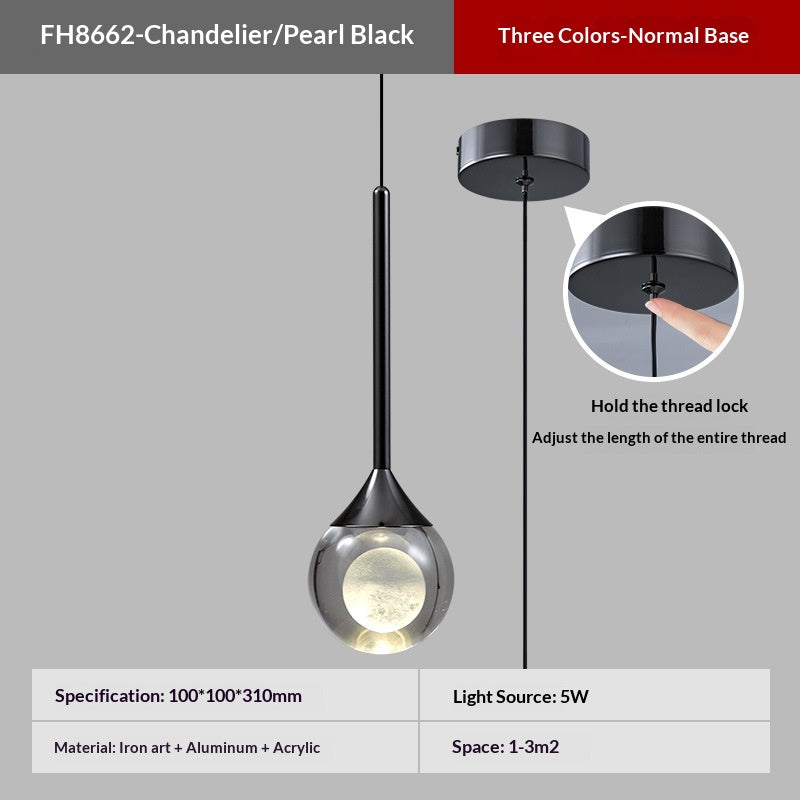 Crystal Foyer French-Style Chandelier avec un design lune