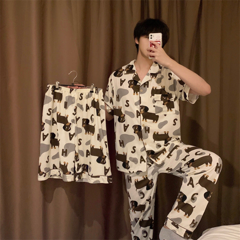 Chien numérique de mode homme Pajamas de haute qualité