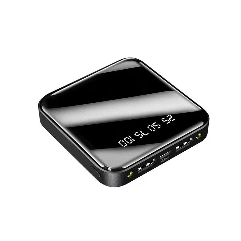Mirror Mini Power Bank 20000 MA Small and Large Capacity Mobile Power Supply