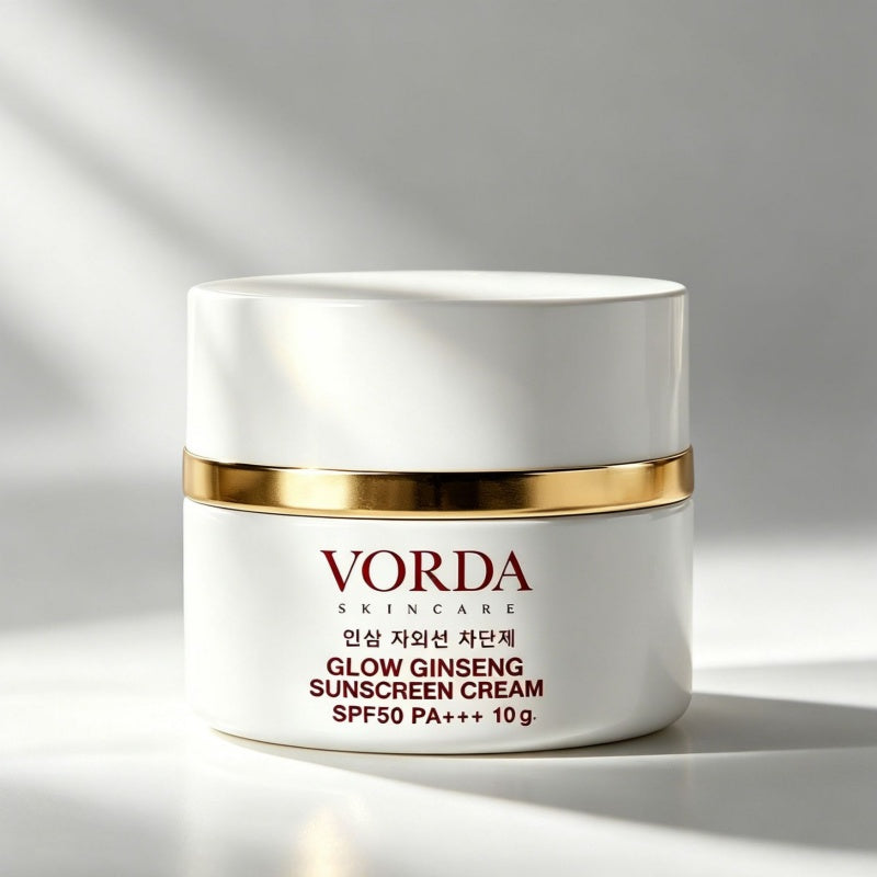 Ginseng doré 10ml Écran solaire hydratant léger