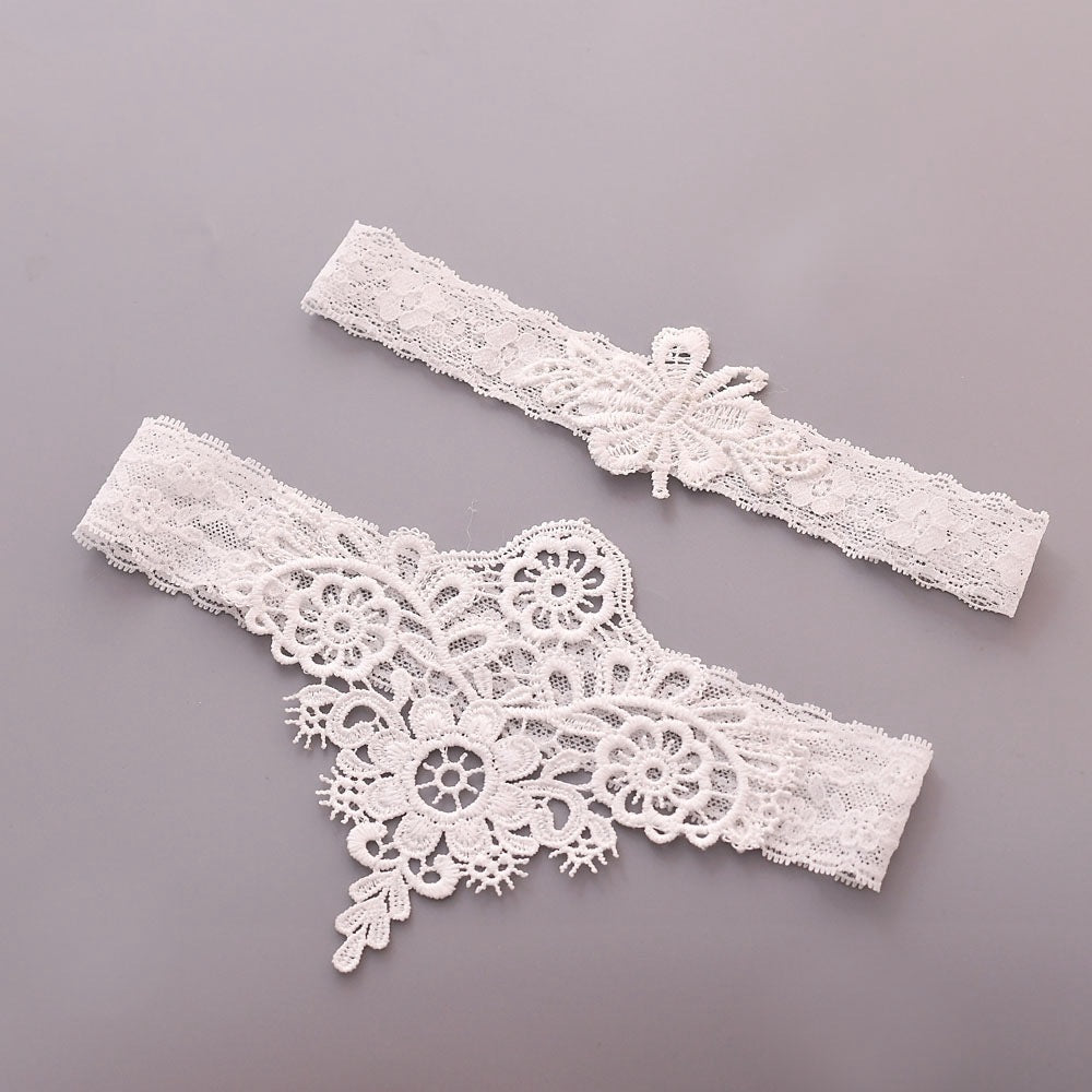 Ceinture de dentelle Ceinture de mariage jambe boucle jambe
