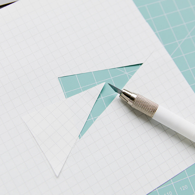Set de conseil de coupe de couteau de stylo d'art