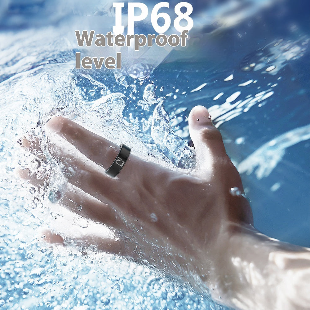 Ceramic Smart Anneau Heart Rate Blood Oxygen Sommeil Imperméable