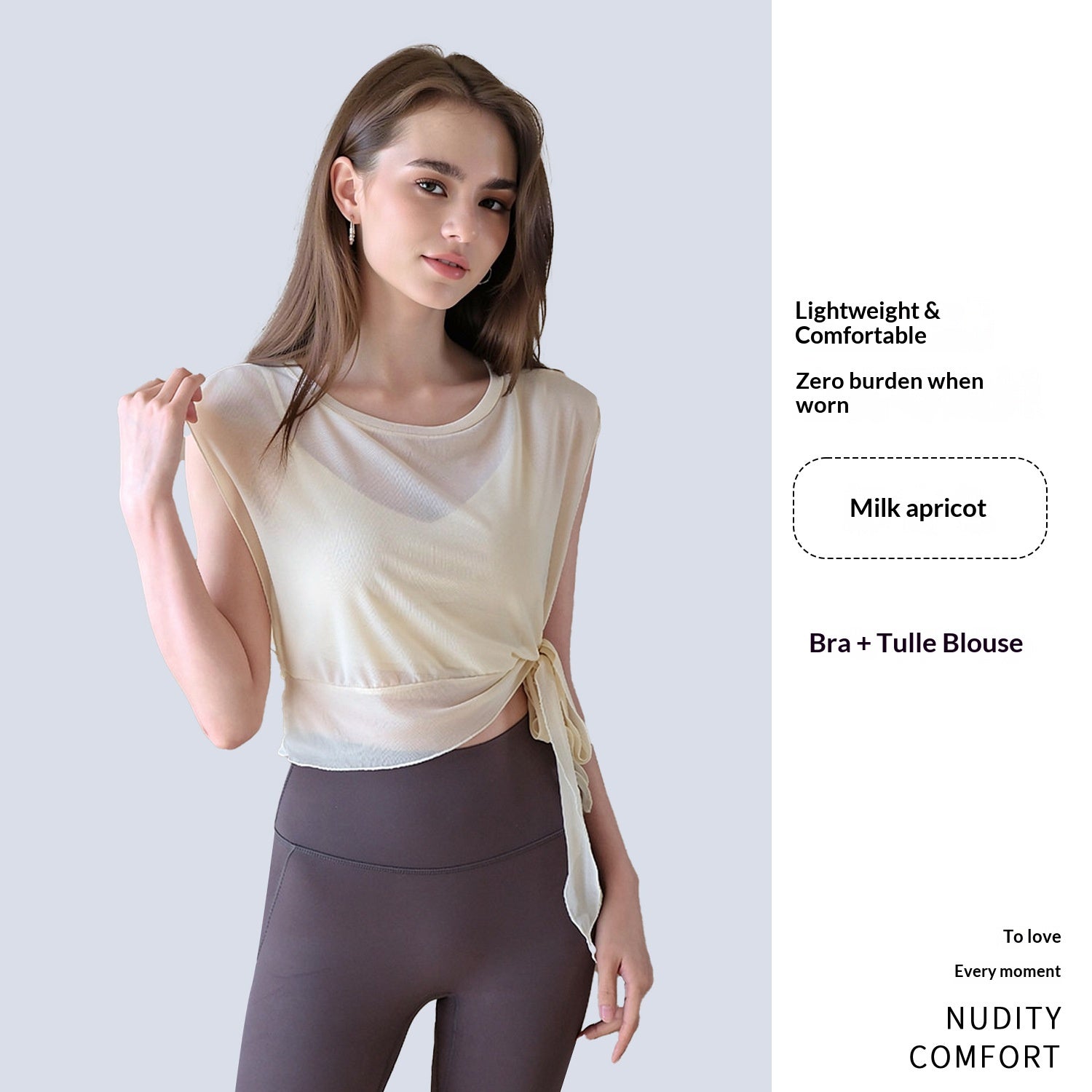 Outfit de yoga 2 pièces d'été
