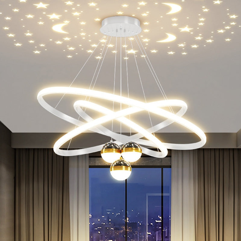 Salle de séjour Lumière moderne Minimalist Full-spectrum LED Plafond Lumière