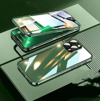 Boîtier de téléphone mobile Verre magnétique double face