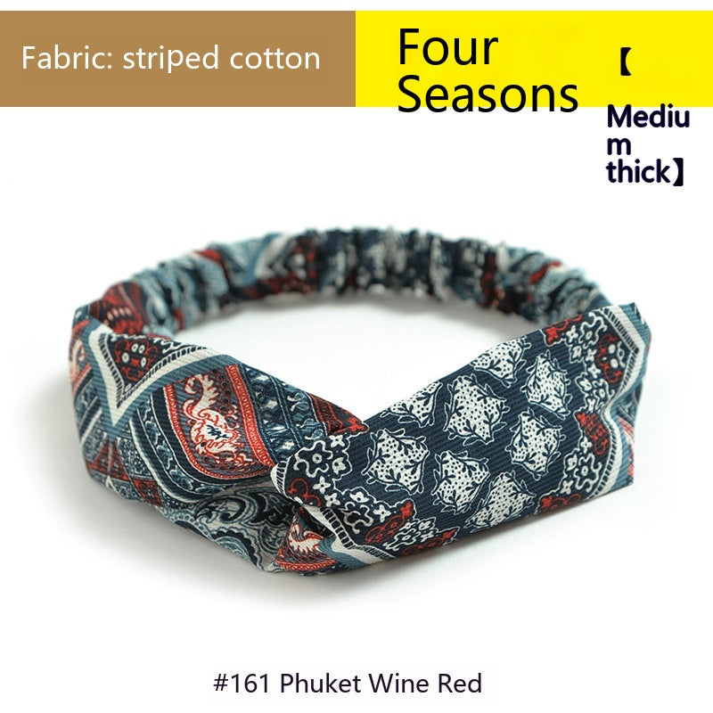Bandeau en mousseline pour femmes