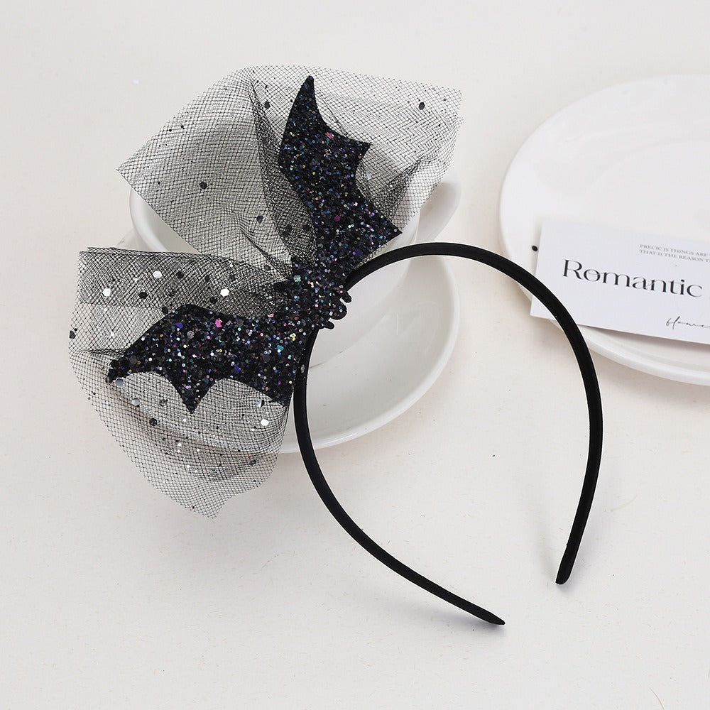 Bandeau Halloween Mesh Bat