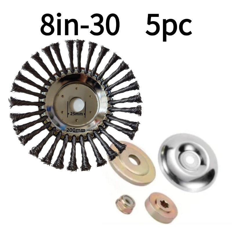 Tête de taille en acier 5 paquets