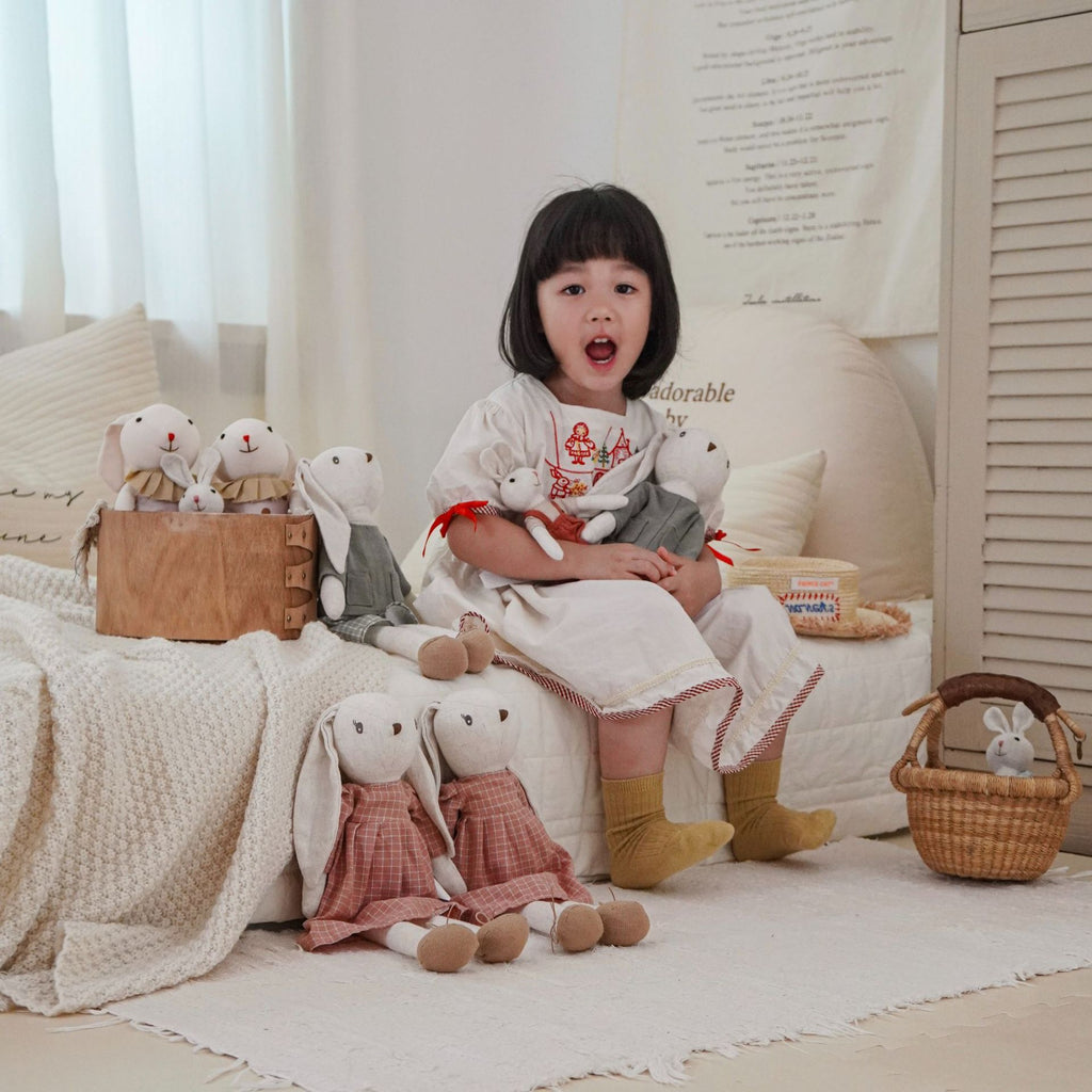 Jouet en coton cartoon pour réconforter les enfants tout en dormant