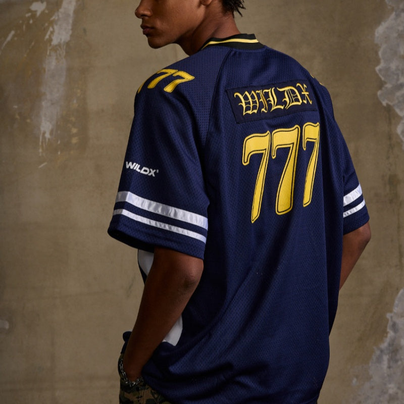 American-style retro short-sleeved shirt