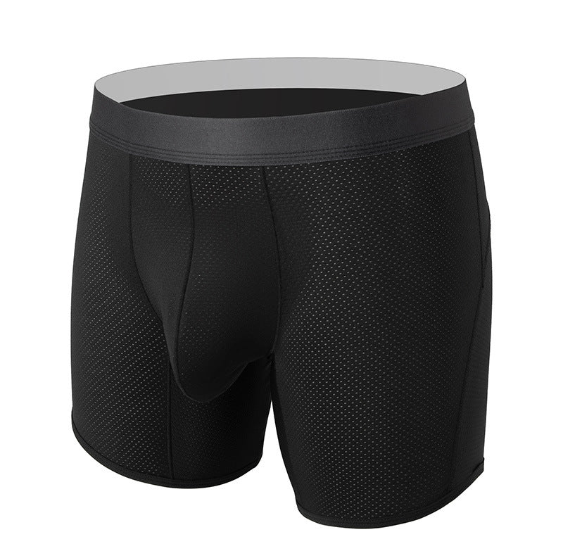 Sous-vêtements en mesh respirants Pantalons pour hommes de taille moyenne