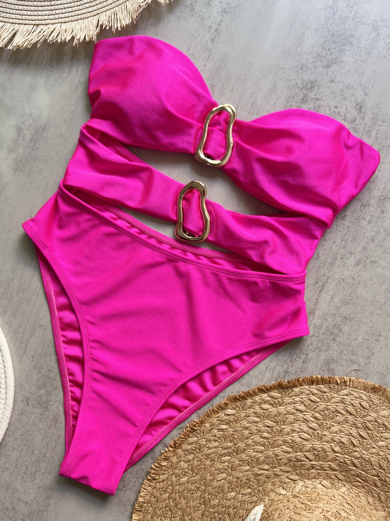 Bikini unicolore européen et américain