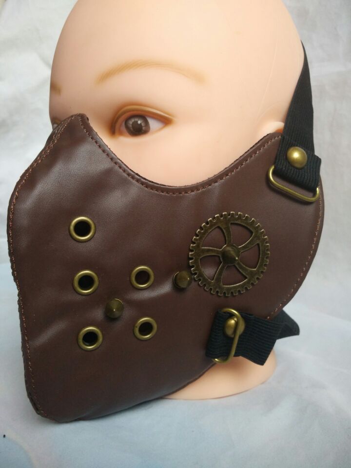 Masque de punk gothique à vapeur