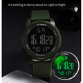 Montre électronique sport de plein air pour homme pour la natation