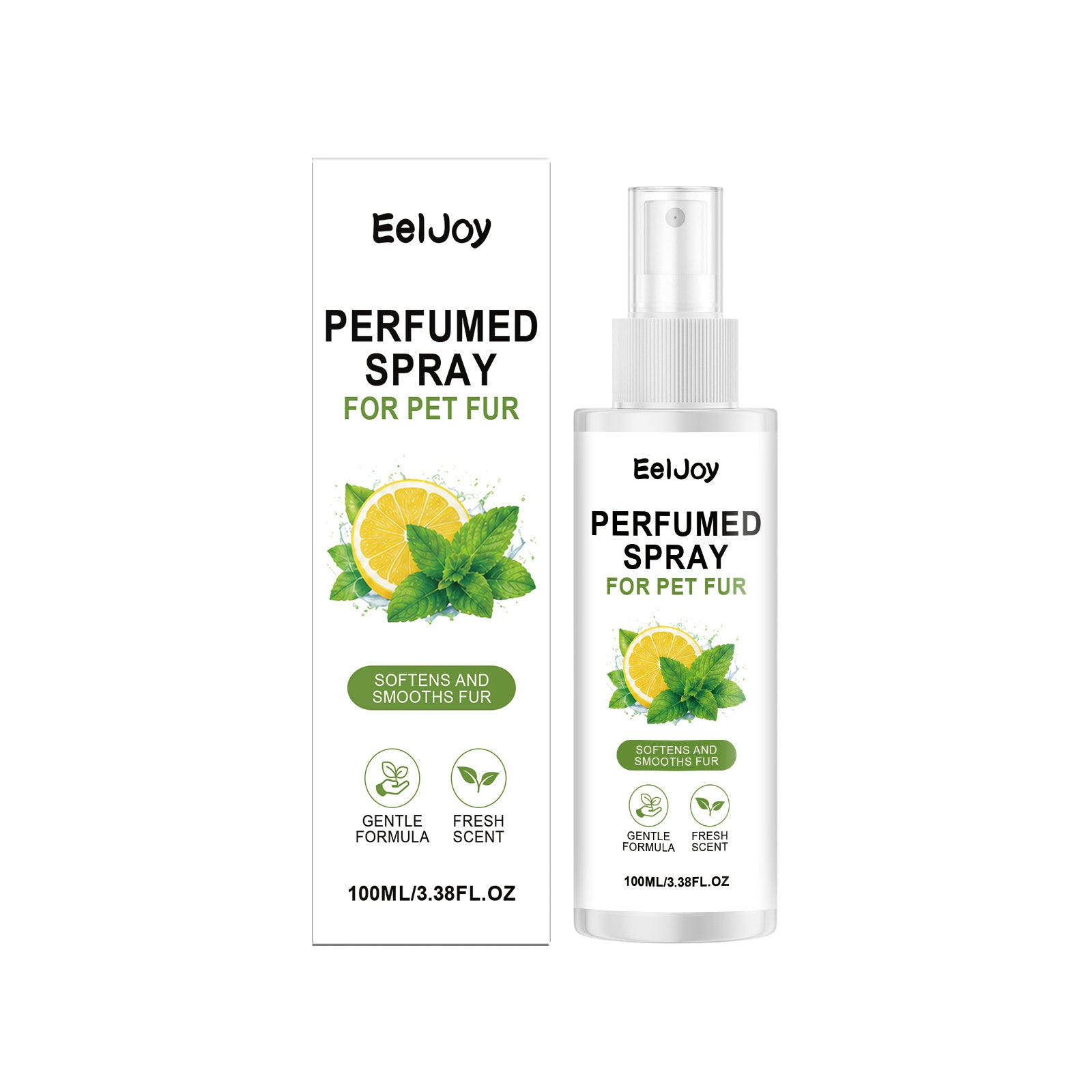 Spray parfumé pour la fourrure d'animal