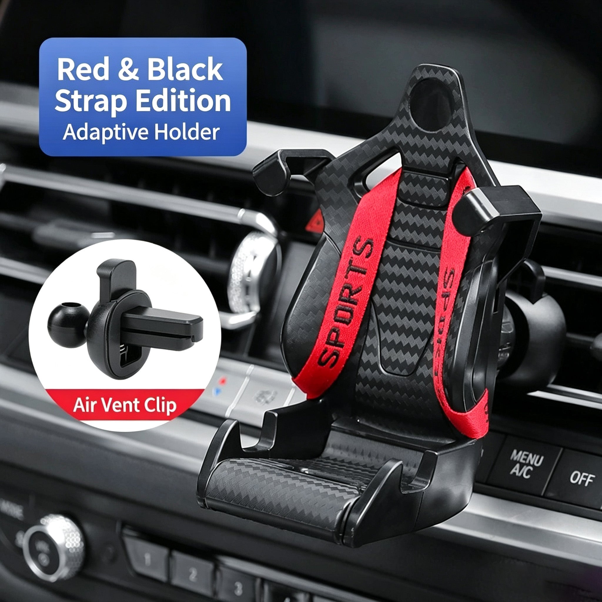 Car Mobile Phone Holder Air Outlet Gravity Car Navigation Mobile Phone Holder Multifunctio