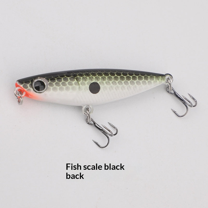 Zigzag chien micro lure pour la pêche à la lure