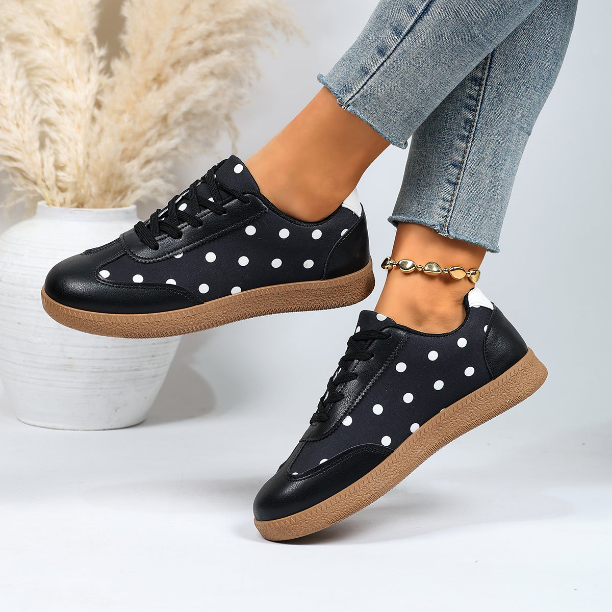 Arrivée Plateforme papa Chaussures Femmes Bloc de couleur Casual Sport Sneakers Mode Versatile Rétr