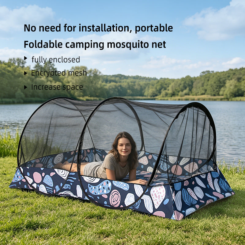 Installation instantanée Camo Mosquito Net Tente Portable Anti-Mosquito Bed Canopy For Outdo