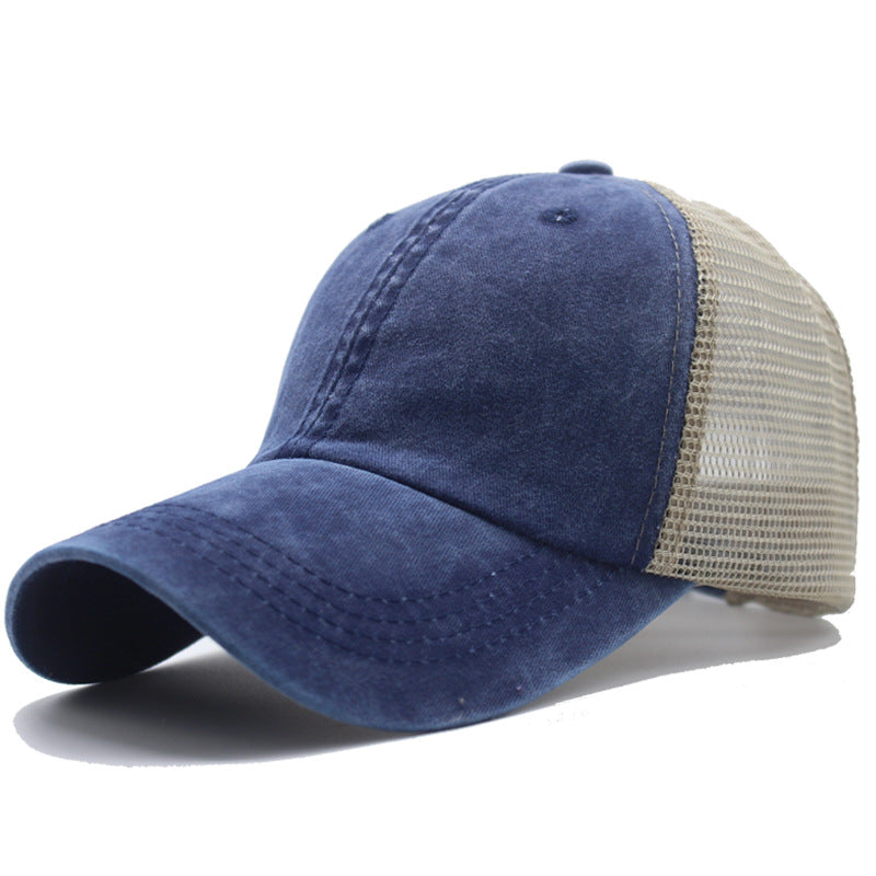 Hommes PrintempsSummer Thin Respirant Mesh Casquette de baseball