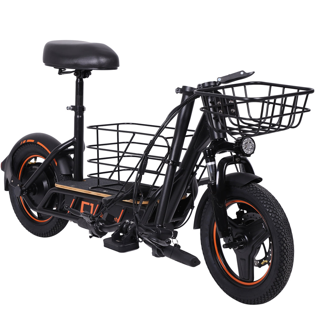 E-scooter pliable H14 pour les courses quotidiennes et les voyages d'animaux