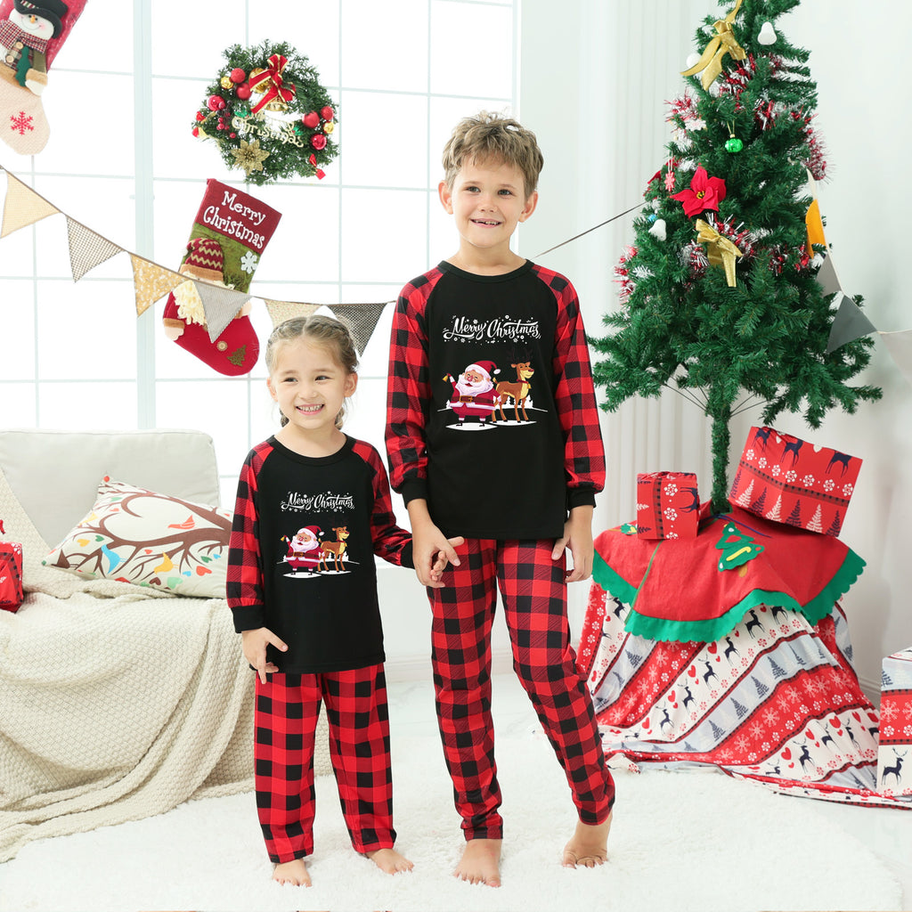 Costume de pyjamas de Noël pour parents et enfants
