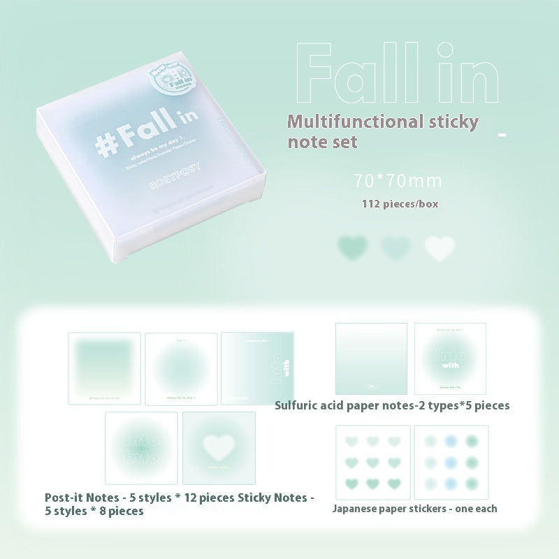 Multifunctional notepad with internal rulings