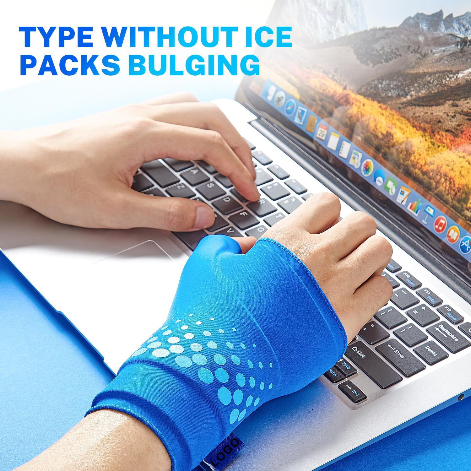 3D Gel Wrist Support avec traitement HotCold