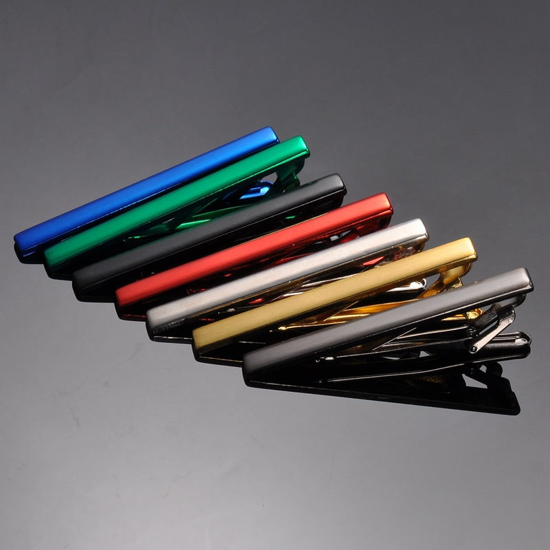 Aspirateur plaqué brillant brossé Tie Clip