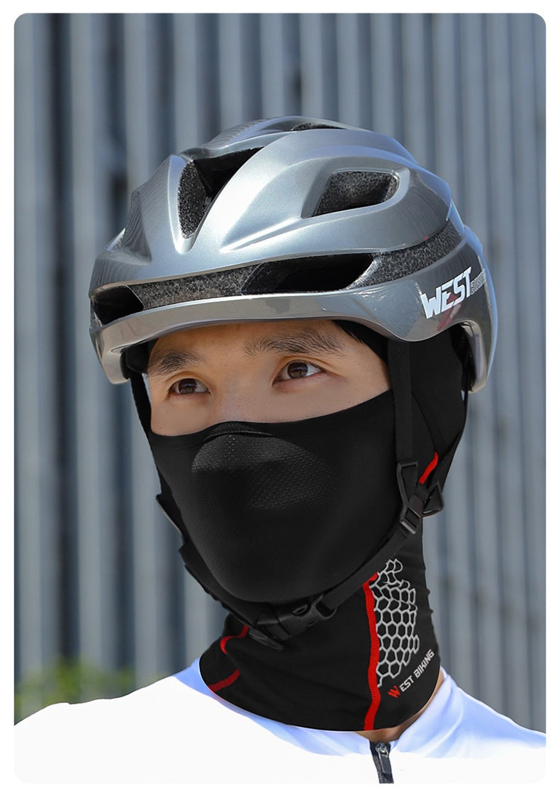 Chapeau d'équitation de moto Ice Silk Full Face