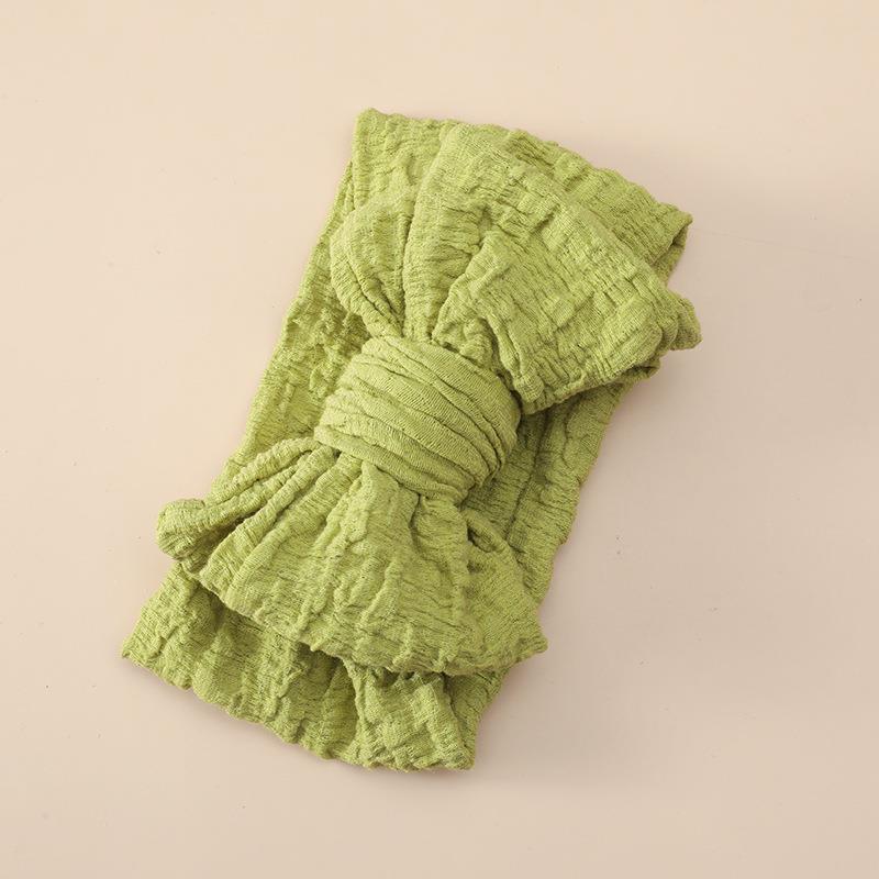 Bricolage Bowknot enfants bande de tête haute élastique