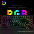 Kit de clavier mécanique Heiji Snake Aluminium Tuo Trois modes Pas de Bluetooth filaire